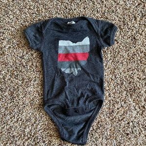 Newborn Ohio state onesie